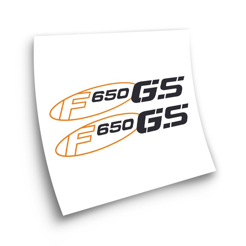 Stickers Moto BMW F650 GS 08-10 prata- Star Sam