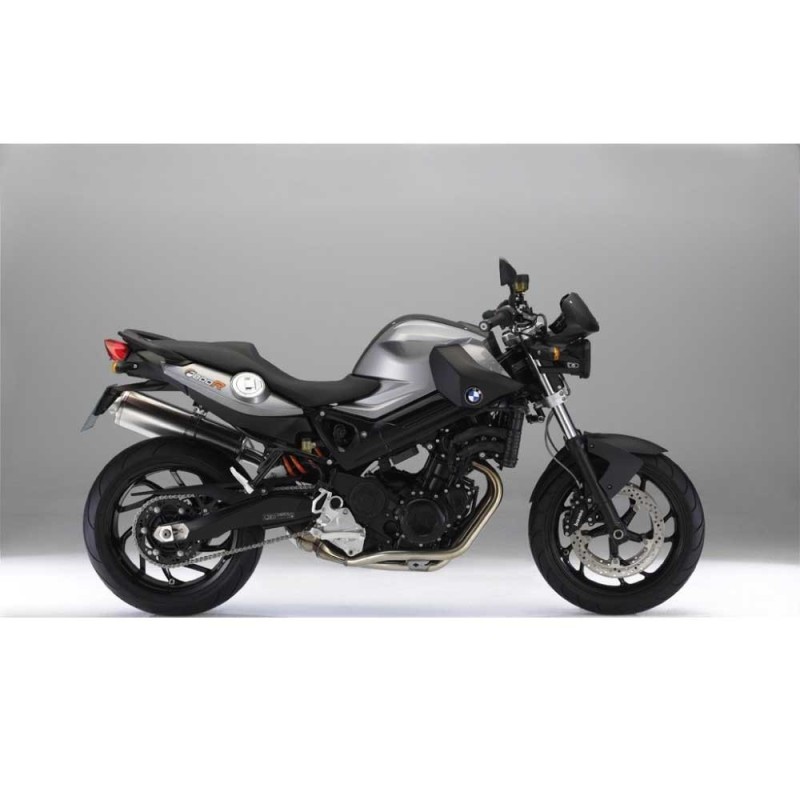 Naklejki Moto BMW F800 R 09-11 srebro- Star Sam