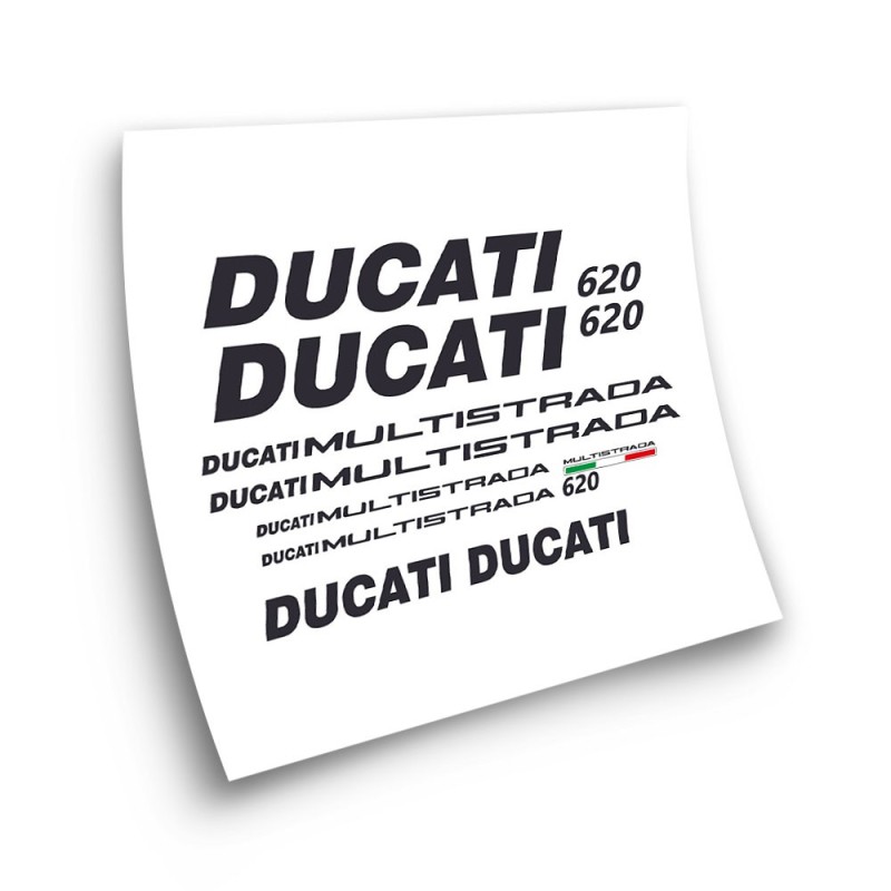 Ducat 620 MULTISTRADA  yellow  Motorbike Sticker Colour - Star Sam