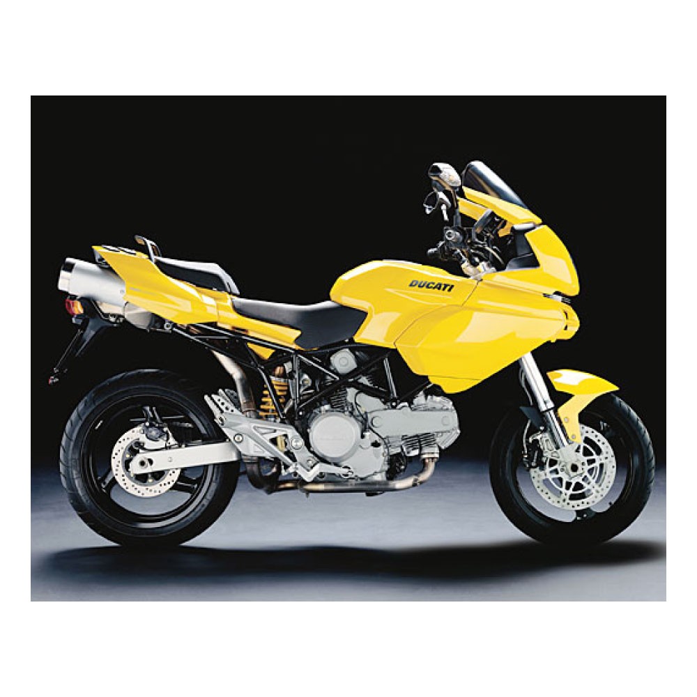 Ducati 620 MULTISTRADA  gelb  Motorrad Aufkleber - Star Sam