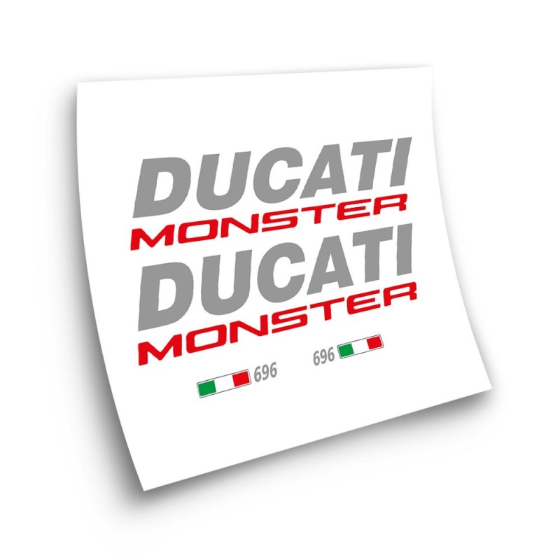 Pegatinas Para Moto Ducati Modelo 696 MONSTER NEGRA - Star Sam