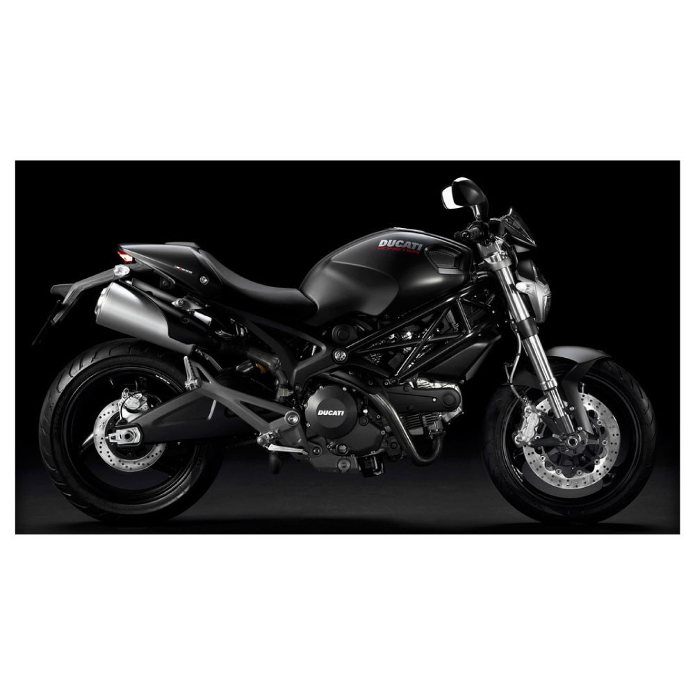 Autocolantes de Motos Ducati Modelo 696 MONSTER preto - Star Sam