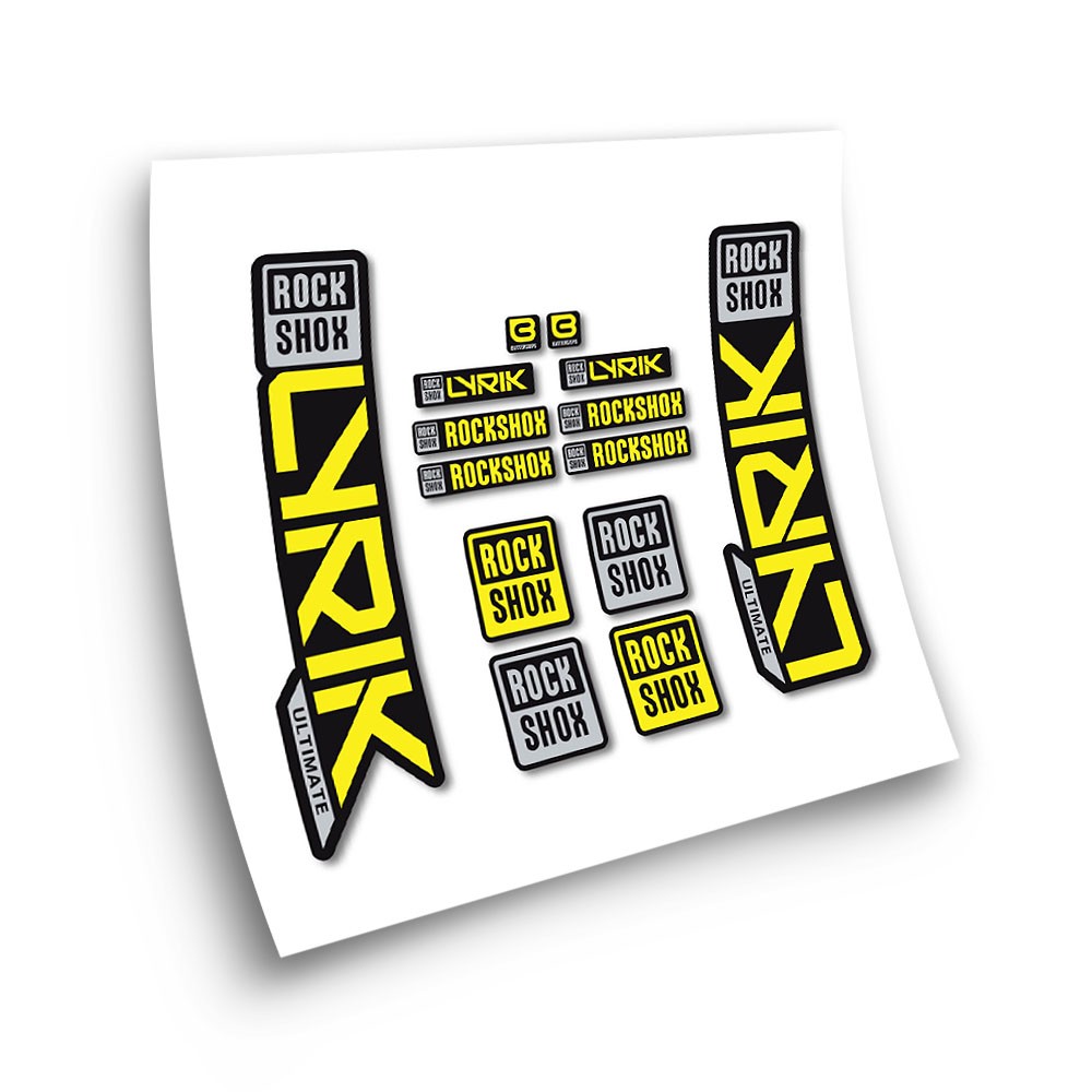Stickers Velo Fourche Rock Shox Lyrik Ultimate 2023 - Star Sam