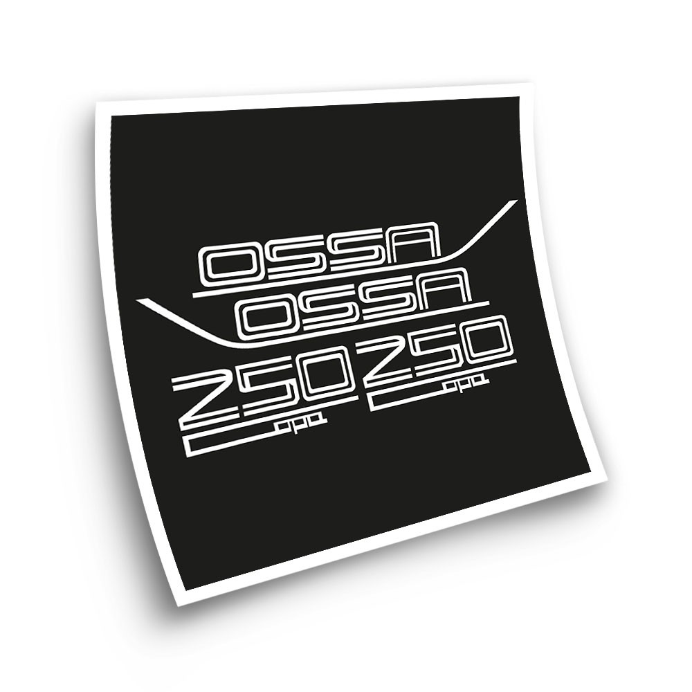 Naklejki na motocykle klasyczne OSSA Copa 250  - Star Sam