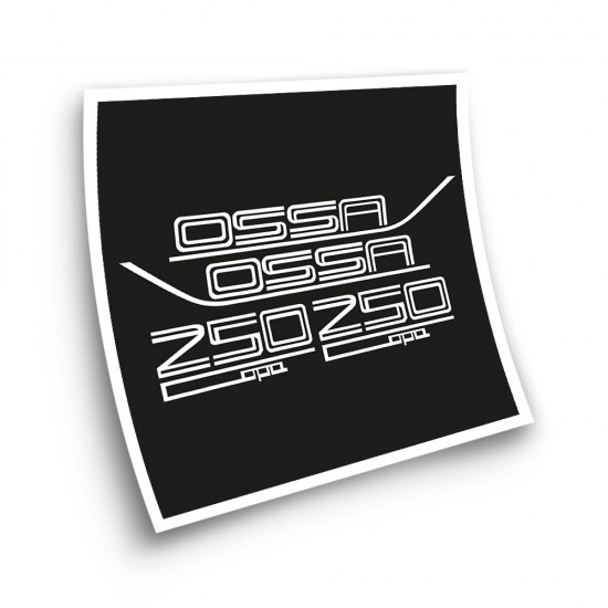OSSA Copa 250  Kit Motorbike Stickers Orange - Star Sam