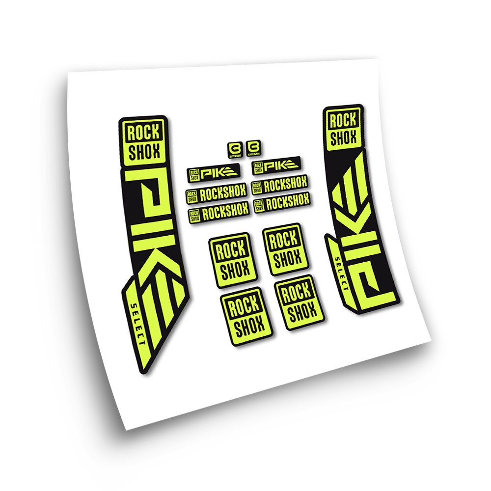 Rock Shox Pike Select Fork Bike Sticker 2023 - Star Sam