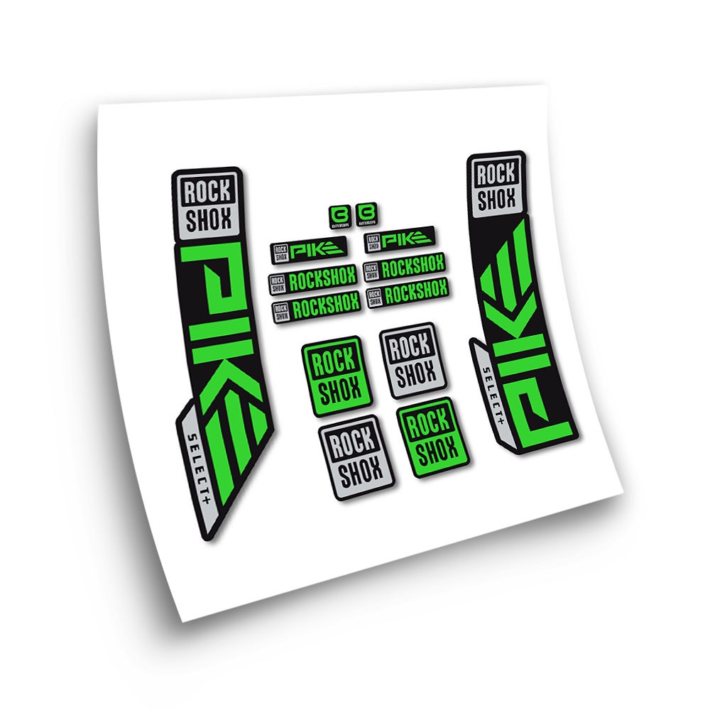 Rock Shox Pike Select + Fork Bike Sticker 2023 - Star Sam