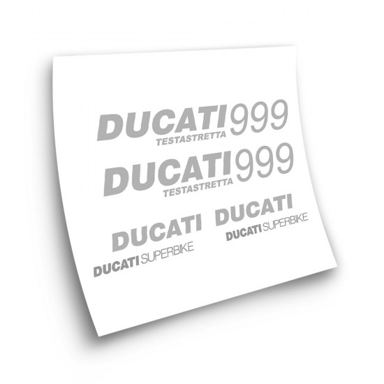 Ducati Mod 999 Testastretta  Motorrad Aufkleber Rot - Star Sam