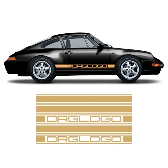 Bandes latérales de voiture en vinyle Carrera 1979 - 1996 - Star Sam
