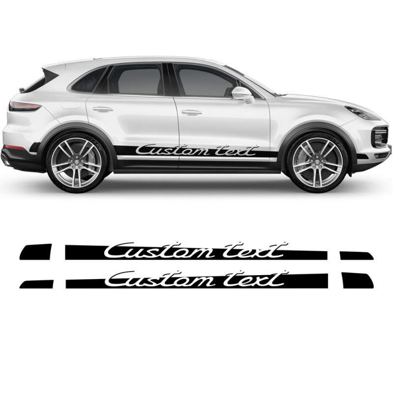 Side decals for Cayenne / Macan-Star Sam