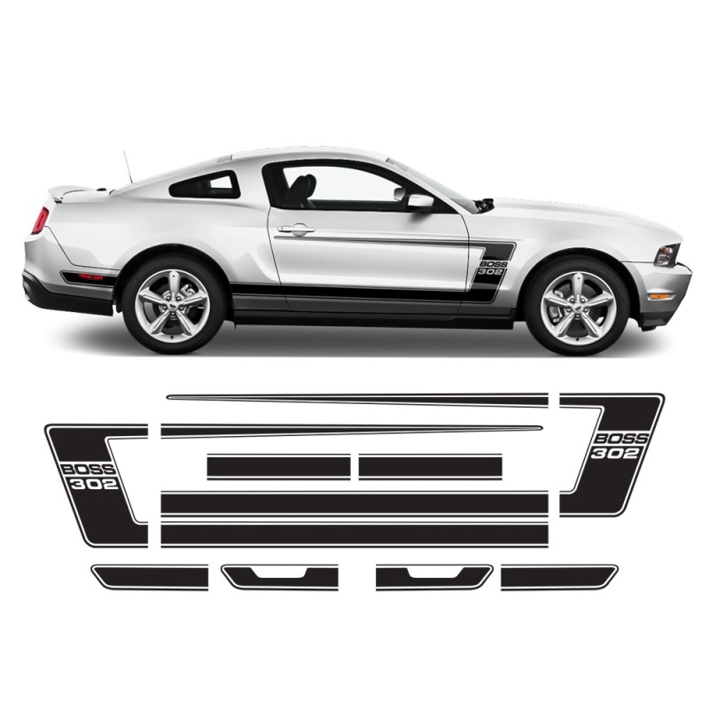 BOSS 302 Laguna Seca Ford Mustang 2005 - 2014 Vinyls-Star Sam