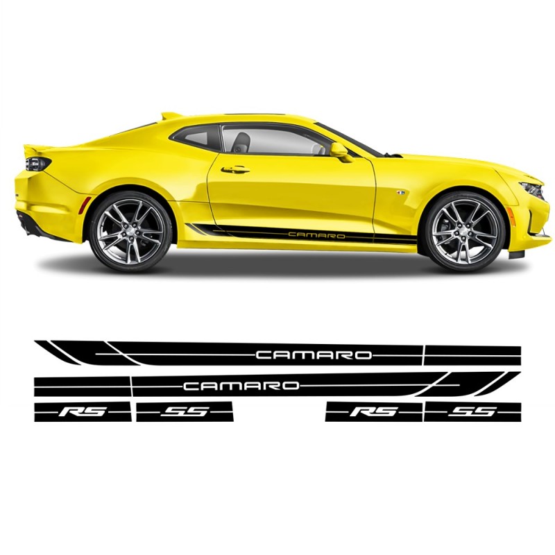 Adesivi per strisce alari Chevrolet Camaro 2016 - 2019 - Star Sam