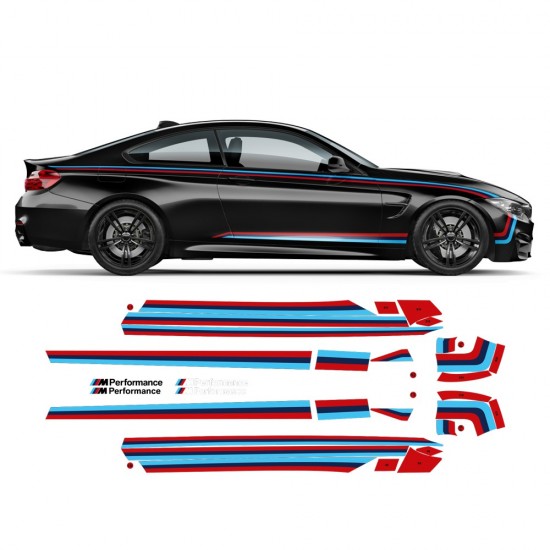 Strisce laterali M performance BMW M4 F82/ F83 / M3 F80-Star sam