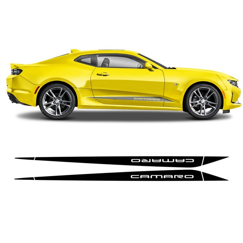 Chevrolet Camaro Triangle Side Stickers 2016 - 2020-Star sam