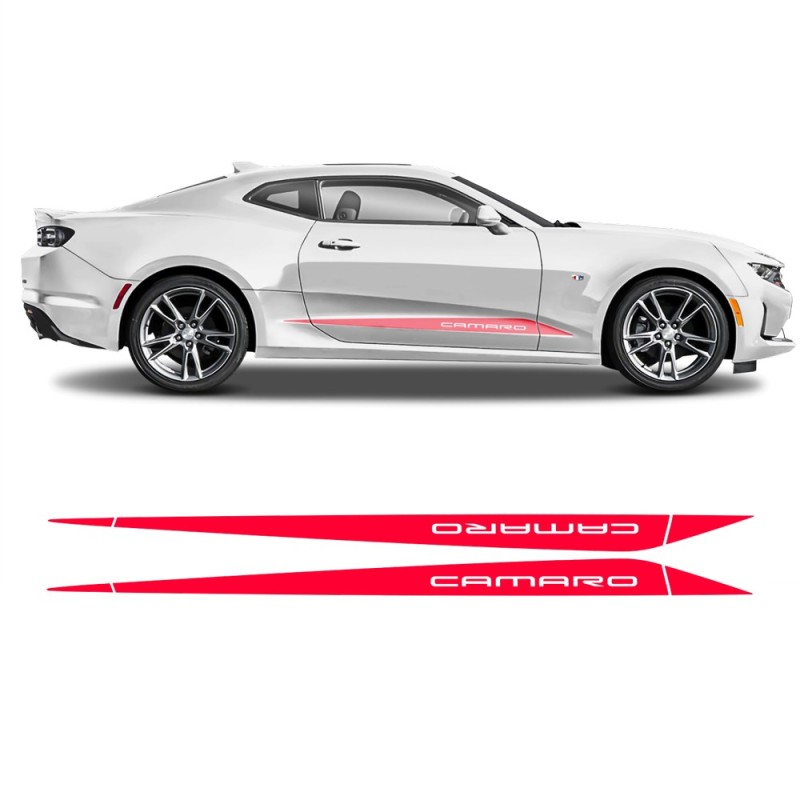 Chevrolet Camaro Triangle Side Stickers 2016 - 2020-Star sam