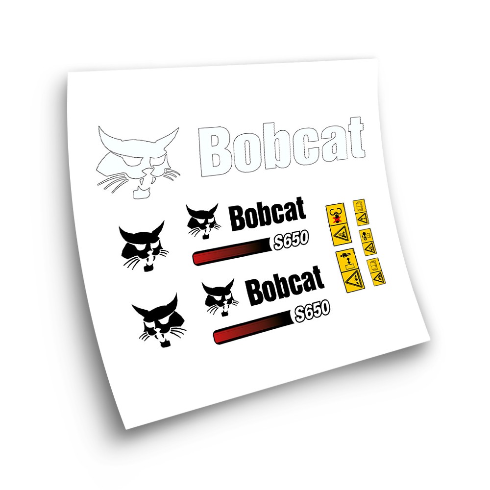 Industrial machinery stickers for BOBCAT S650 - Star Sam