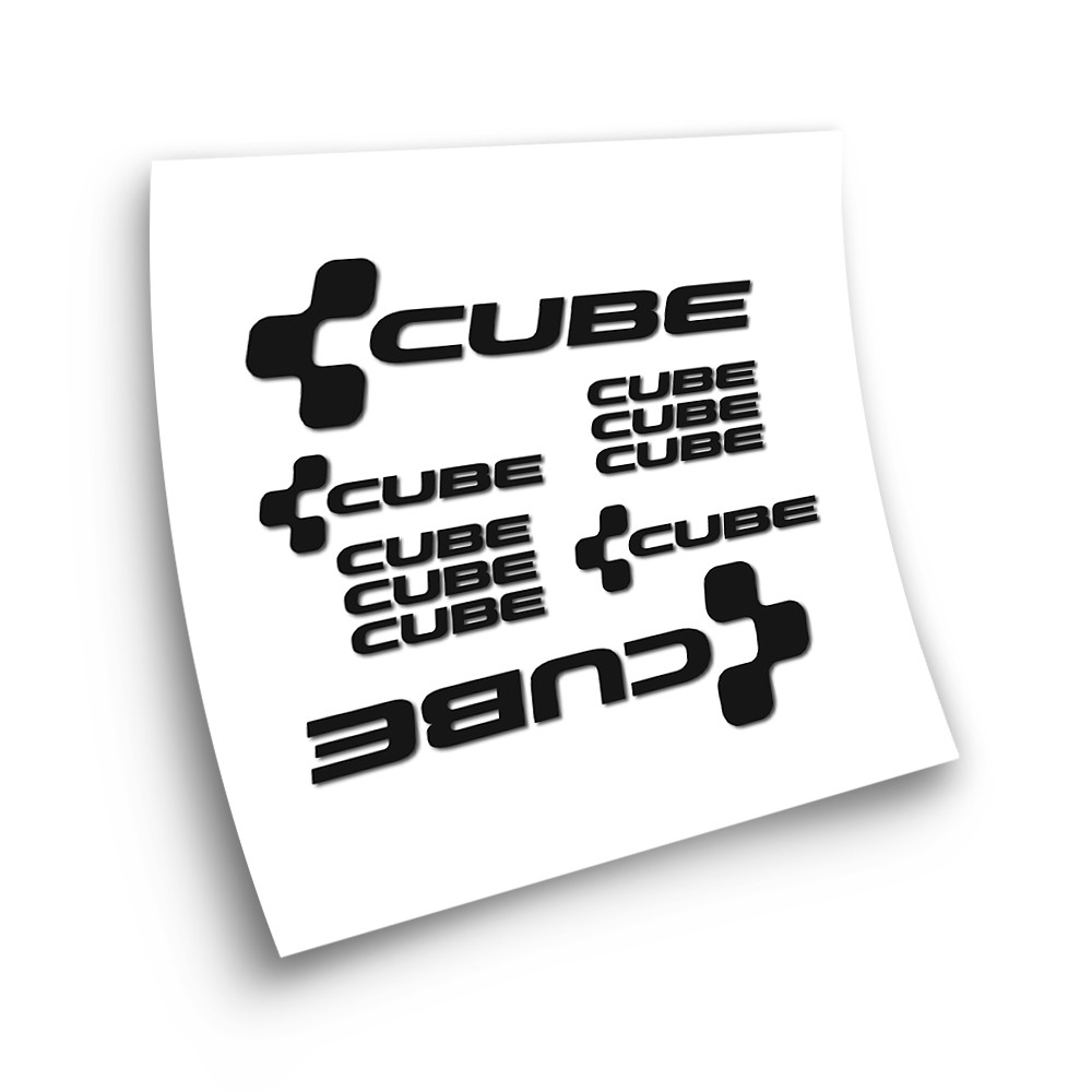 Aufkleber kompatibel mit Cube