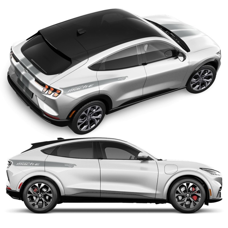 Kit de autocolantes MACH - E Mustang 2021 - 2022-Star Sam