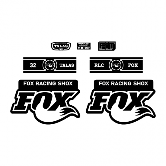 Αυτοκόλλητα Ποδήλατο Πηρούνι Πηρούνι Fox Racing shox Talas 32 26 - Star Sam