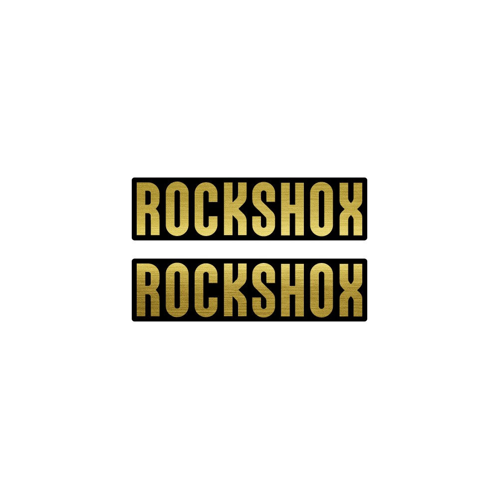 Rock Shox Logo 26 Mod 2  Gabel Fahrrad-Aufkleber - Star Sam
