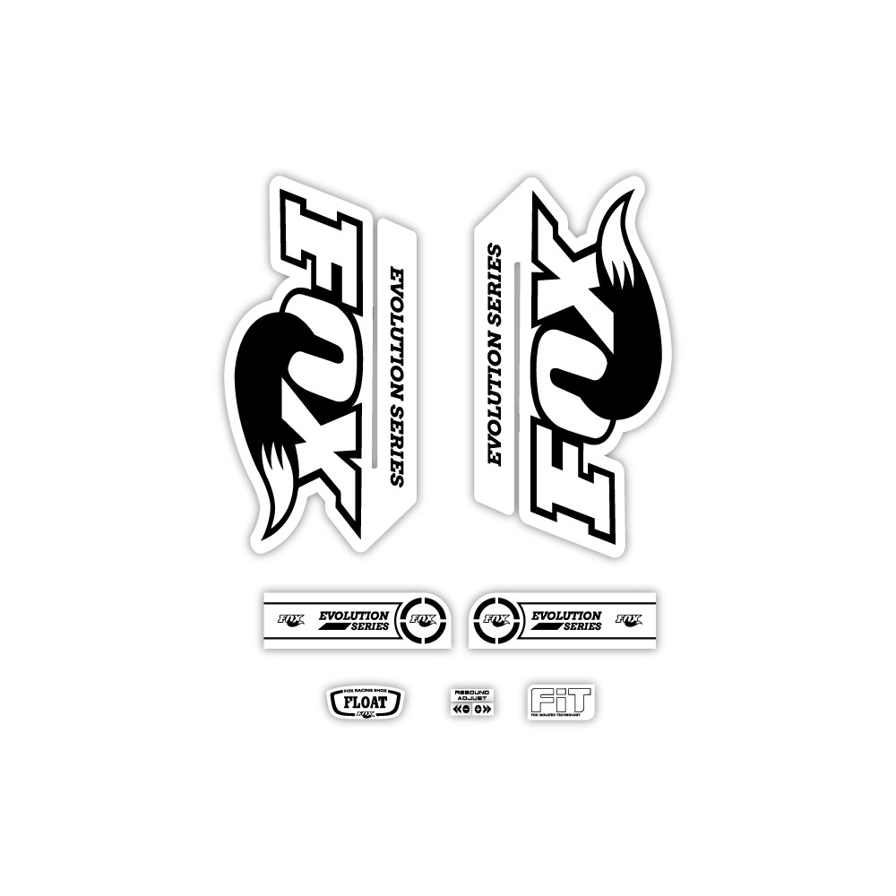 Stickers Pour Velo Fourche Fox Evolution Series 29 - Star Sam