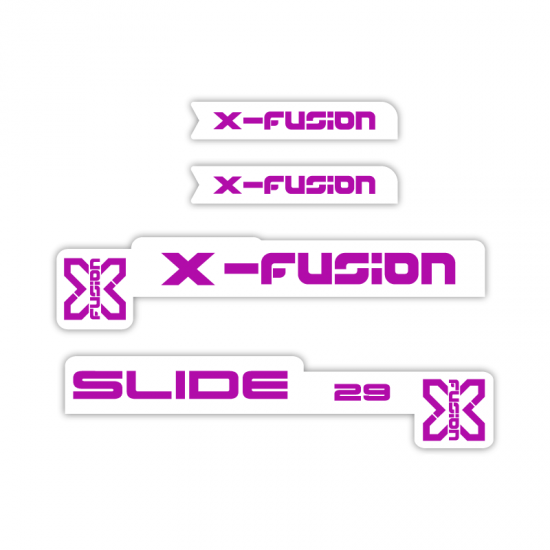 X-Fusion Slide 29 Fahrrad-Aufkleber Farbe Wahlen - Star Sam