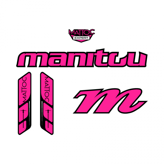 Stickers voorvork Manitou Mattoc Expert 26 - Star Sam
