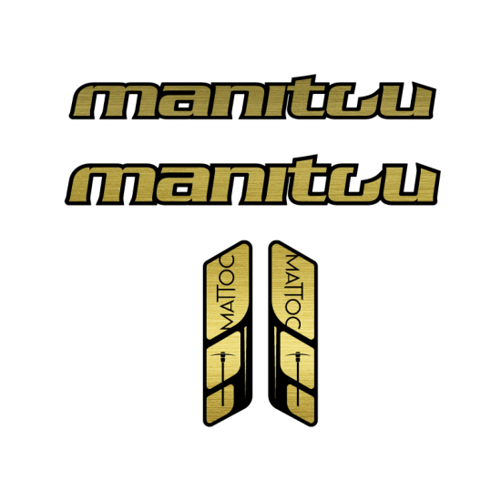 Naklejki na widły rowerowe Manitou Mattoc 26 - Star Sam