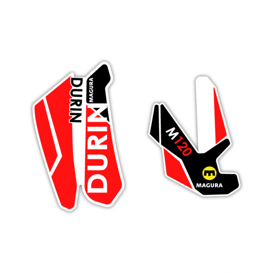 Stickers Pour Fourche de Velo Magura Durin Marathon - Star Sam