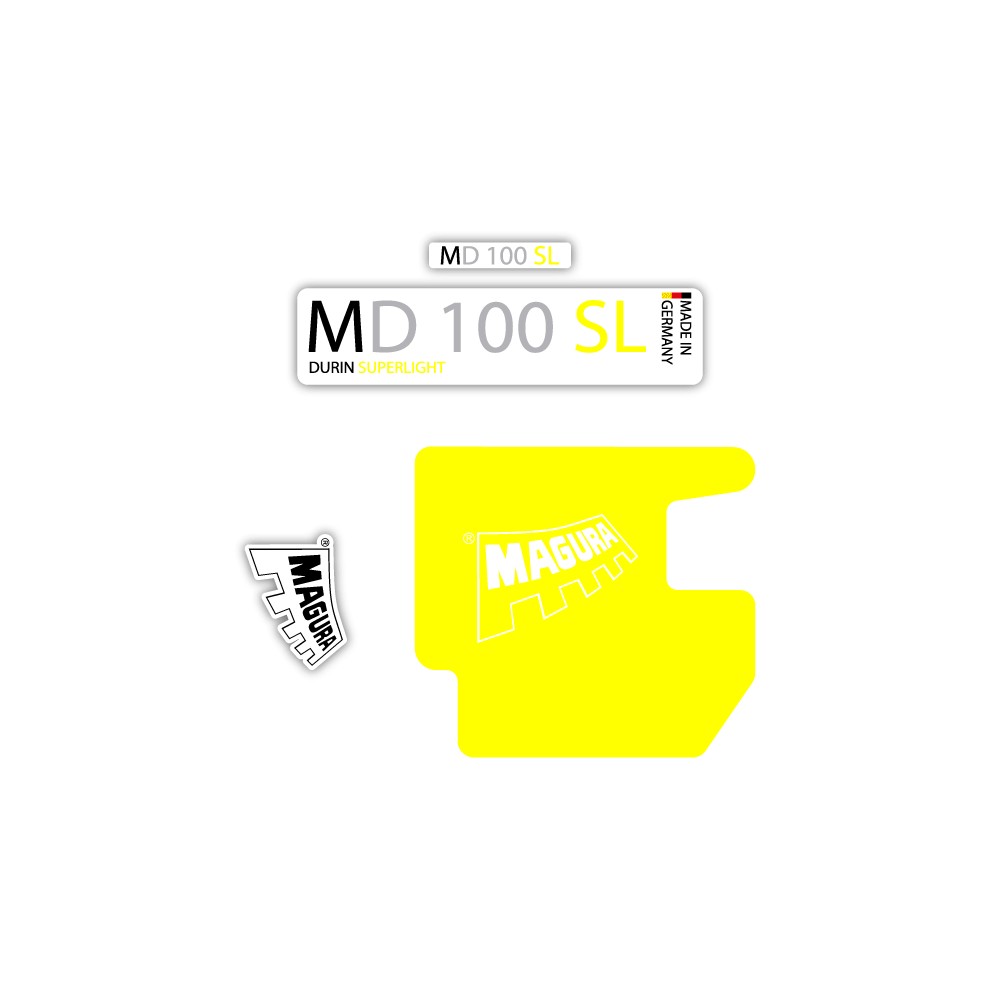 Autocolantes de garfo de bicicleta Magura MD100SL - Star Sam