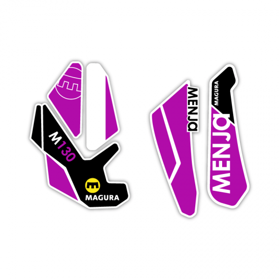Magura Menja M130 Fork Bike Sticker Choose Colour - Star Sam