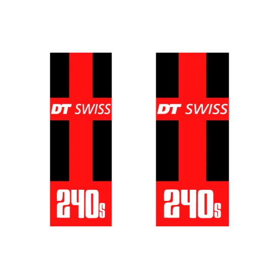 Fietsnaafstickers DT Swiss 240s mod-7 - Star Sam