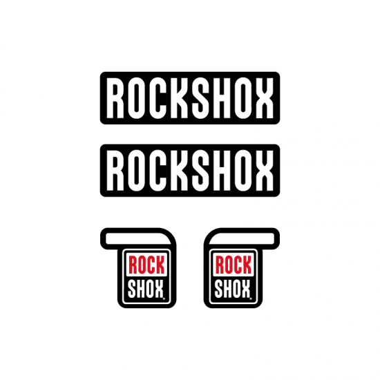Rock Shox Logo 26 Gabel Fahrrad-Aufkleber Farbe Wahlen - Star Sam