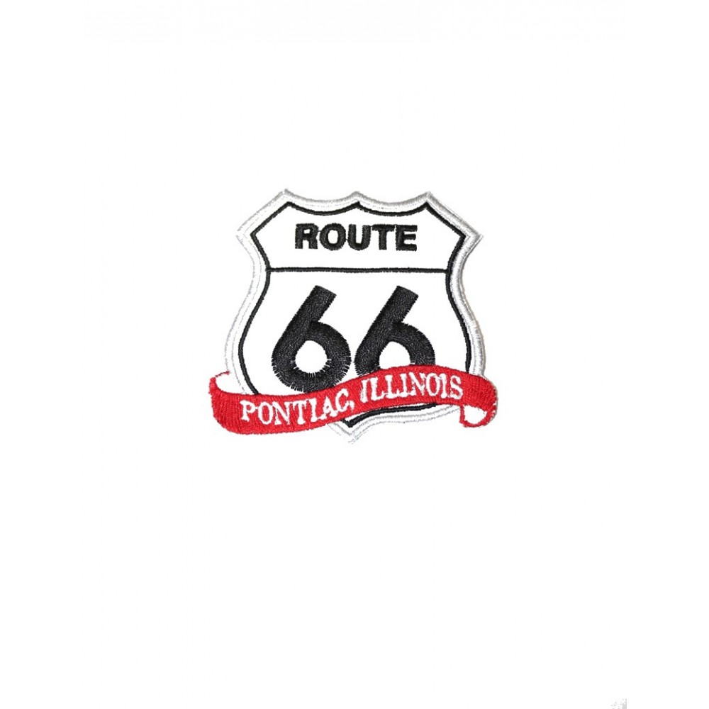 Patch brodé Route 66 -...