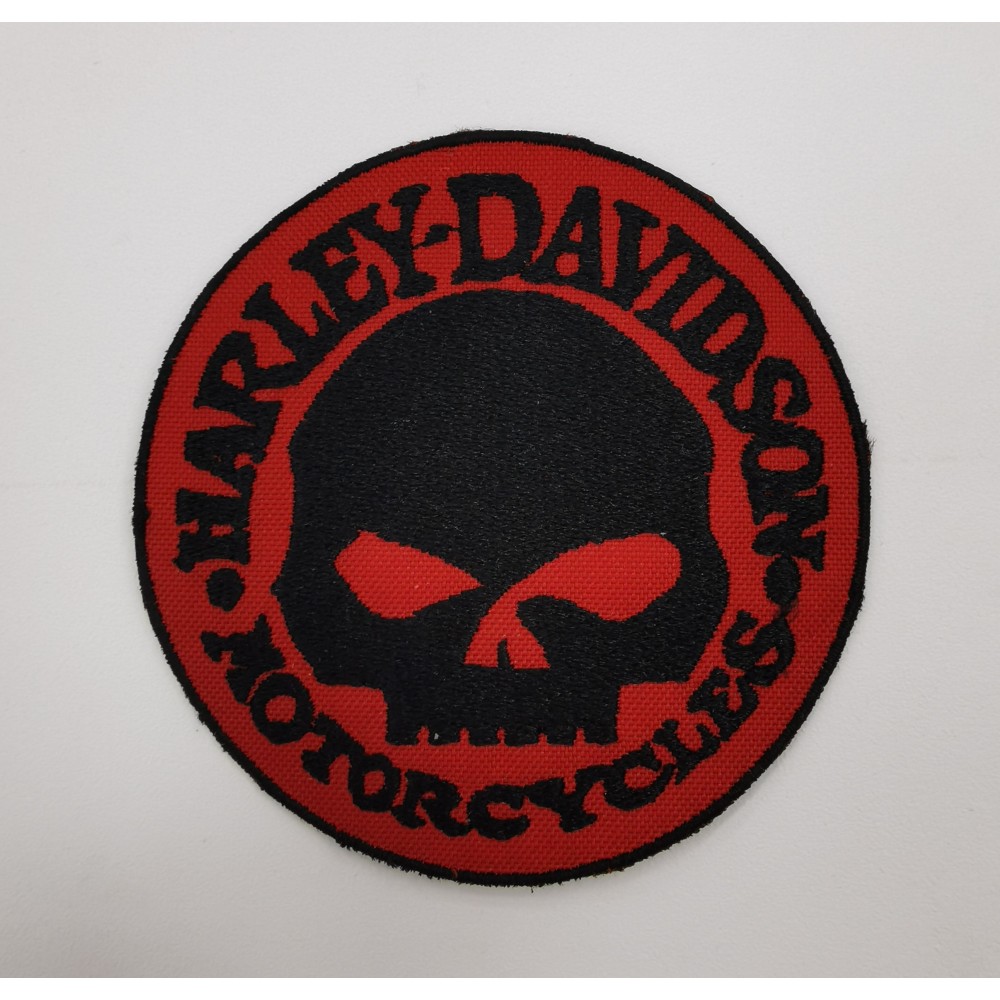 Embroidered Patch skull...
