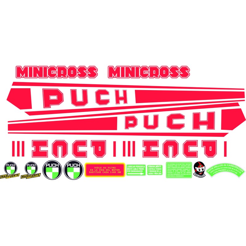 PUCH Minicross III Rote...