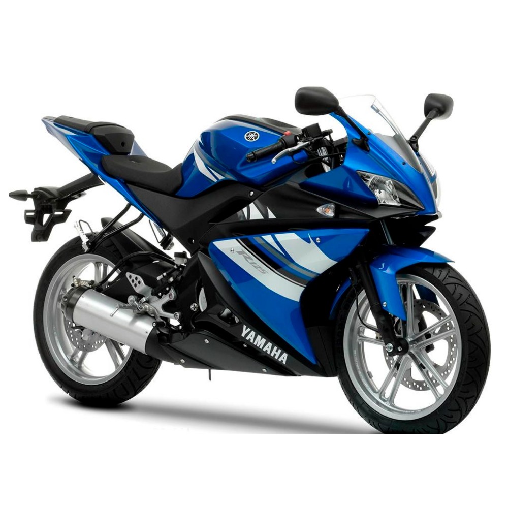 Αυτοκόλλητα μοτοσικλέτας Yamaha YZF 125R Έτος 2009 Μπλε - Star Sam