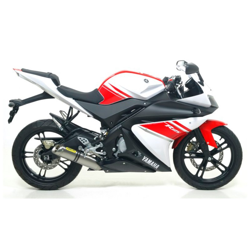 Yamaha YZF 125R Motorrad Aufkleber Jahr 2008 Weiss - Star Sam