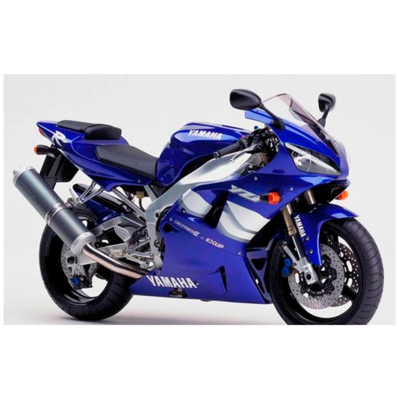 Yamaha YZF R4 Motorbike Stickers Year 1999-2000 Blue - Star Sam