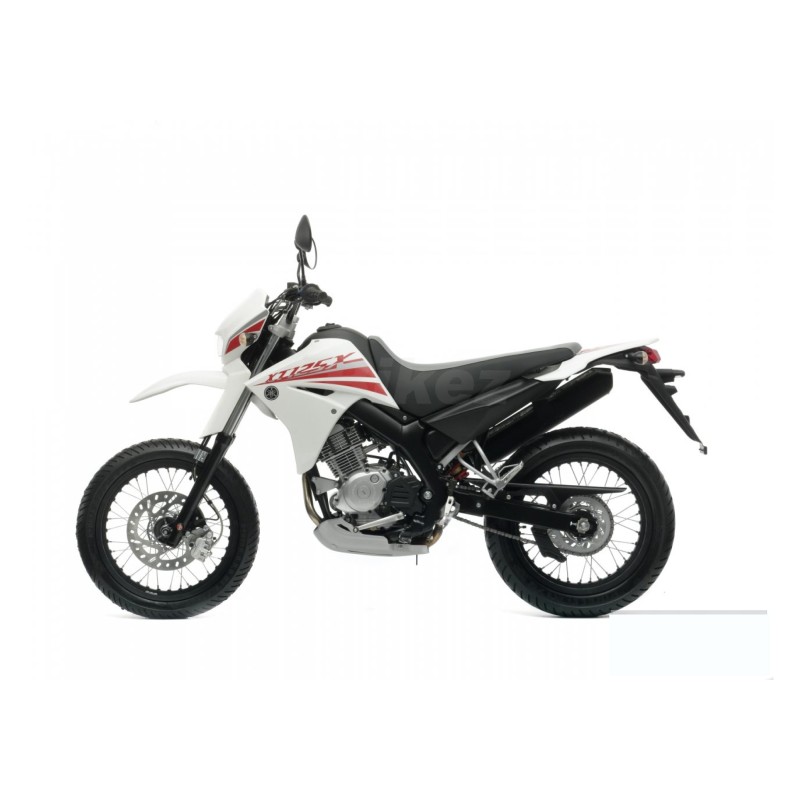 Yamaha XT125X SuperMotard Motorrad Aufkleber 07 Weiss - Star Sam