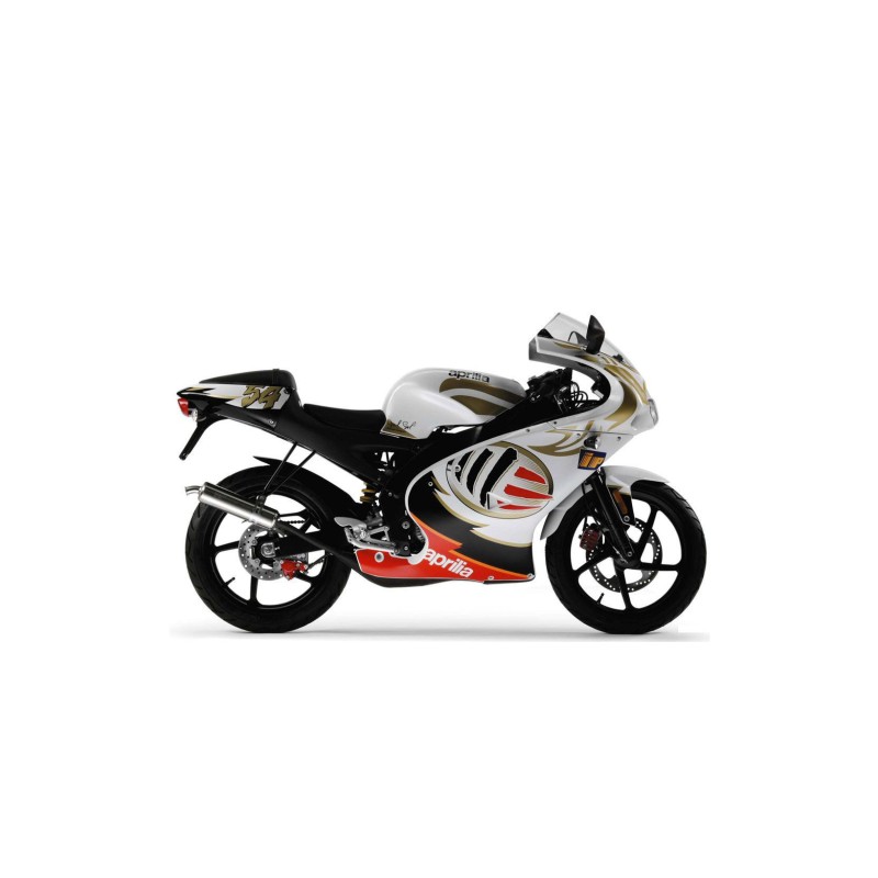 Aprilia RS Poggiali 50-125CC Replica Motorbike Stickers - Star Sam