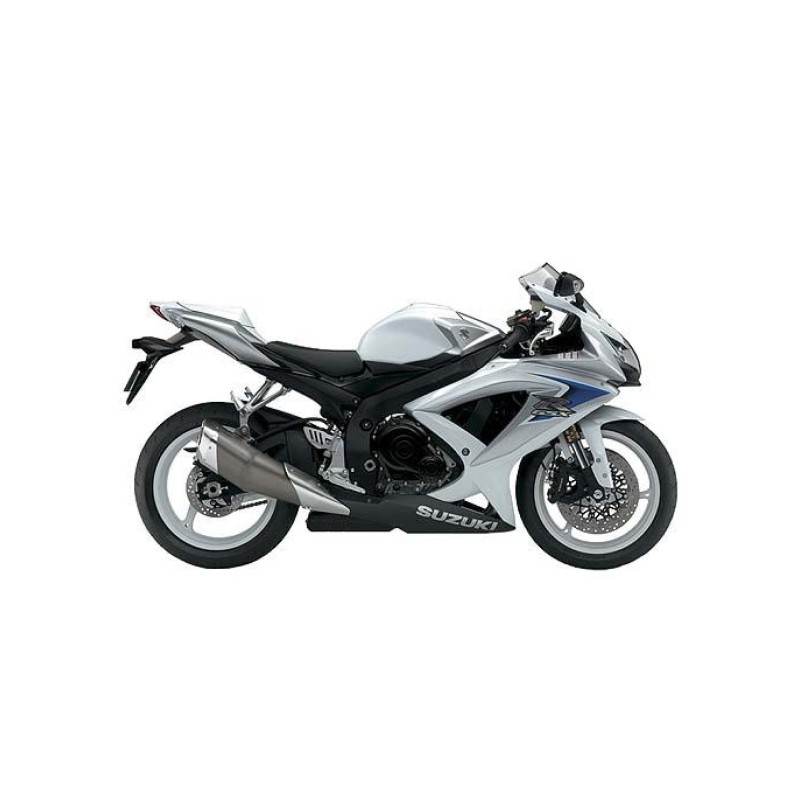 Autocollants Pour Motos Suzuki GSXR 2008 Blanche - Star Sam