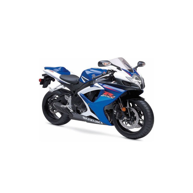 Autocollants Pour Motos Suzuki GSXR 750 2007 Bleu - Star Sam