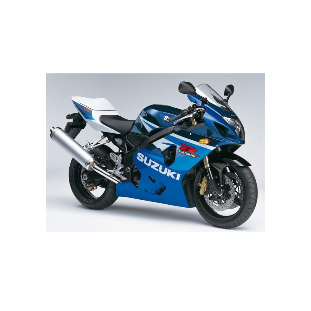 Suzuki GSXR 600 K5 Mod2 Motorrad Aufkleber 2005 Blau - Star Sam
