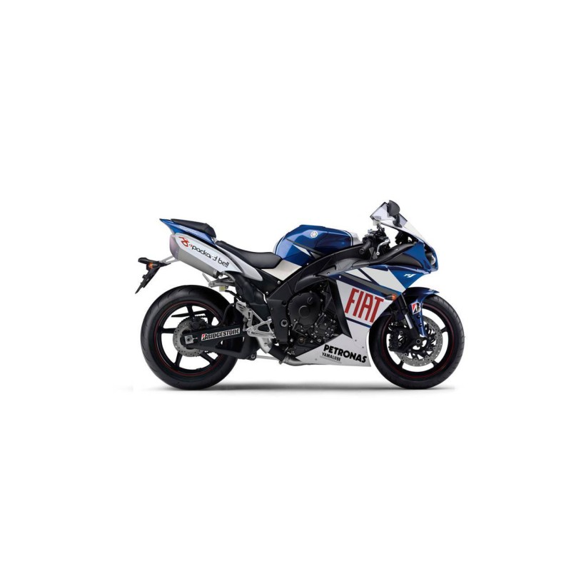 Yamaha R1 Fiat Replica Lorenzo Motorbike Stickers 2010 - Star Sam