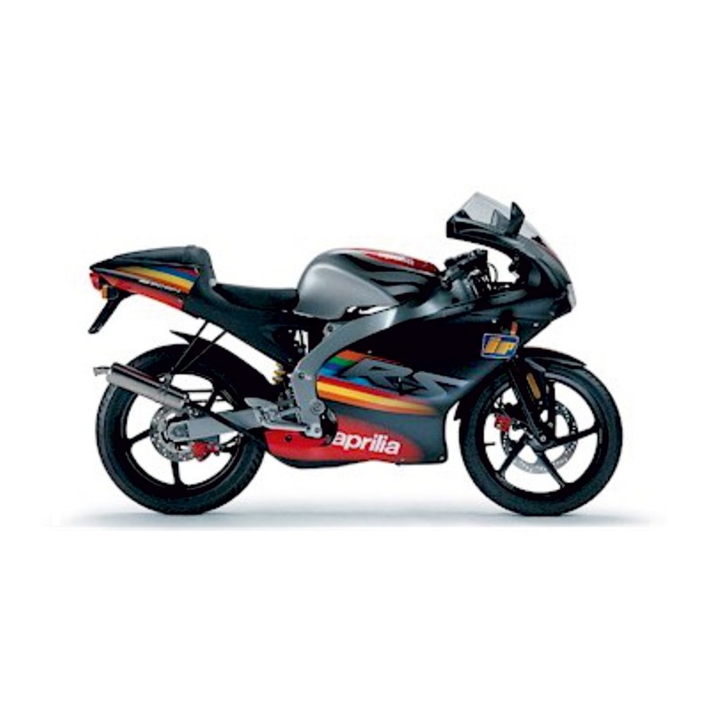 Naklejki na rower szosowy Aprilia RS 50 Rok 2004 - Star Sam