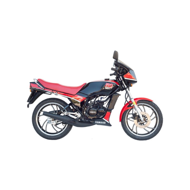 Naklejki na rower szosowy Yamaha RD 80-125 Czarny - Star Sam