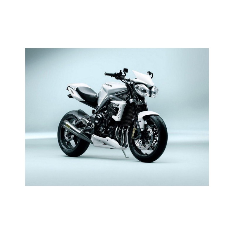 Motorrad Aufkleber Triumph Street triple R Schwarz - Star Sam