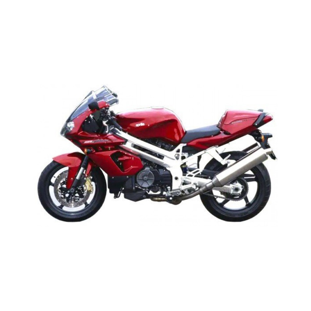 Aprilia Red SL 1000 cc Falco Motorbike Stickers - Star Sam