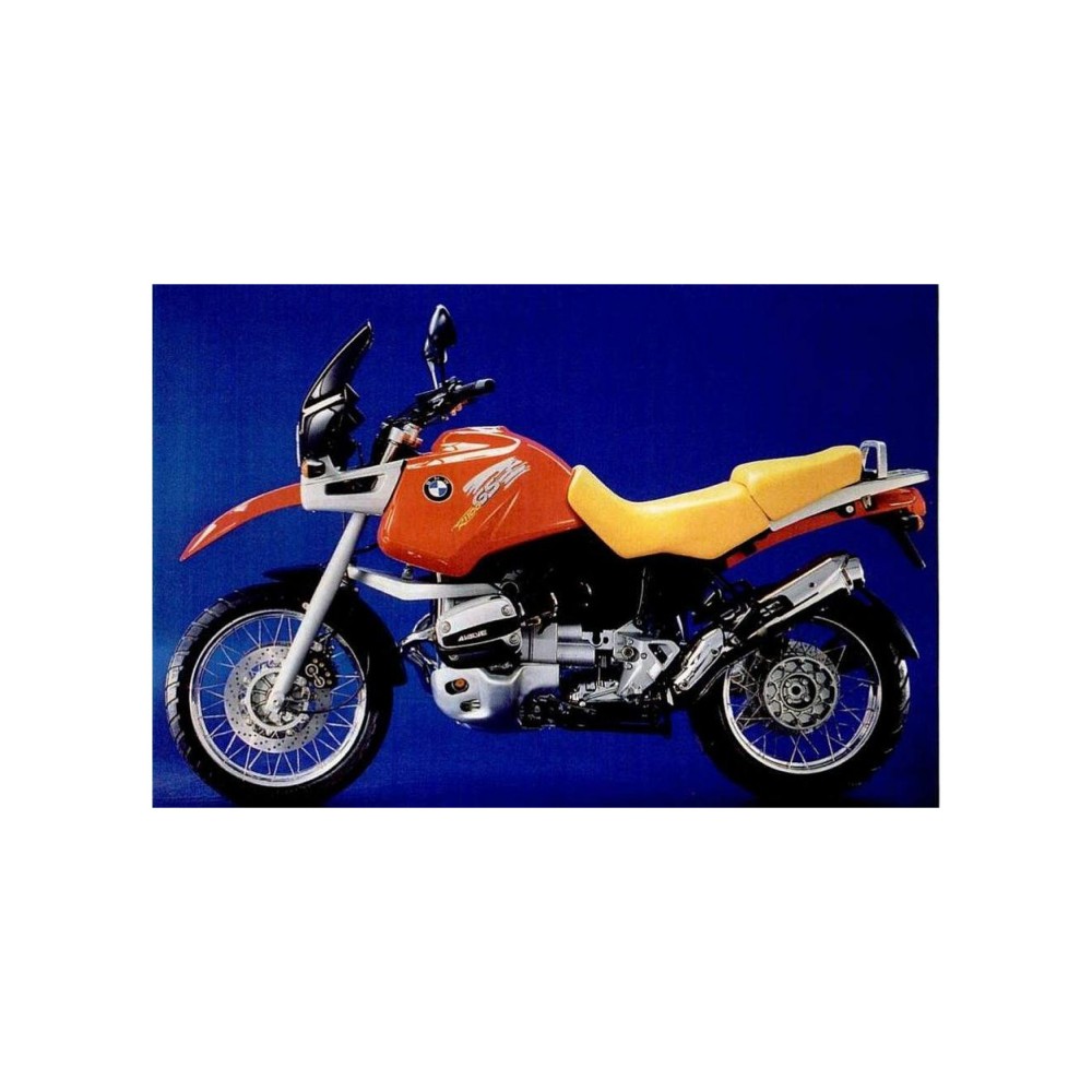 Αυτοκόλλητα Moto BMW GS1100 R Έτος 1994 έως 1995 Κίτρινο - Star Sam